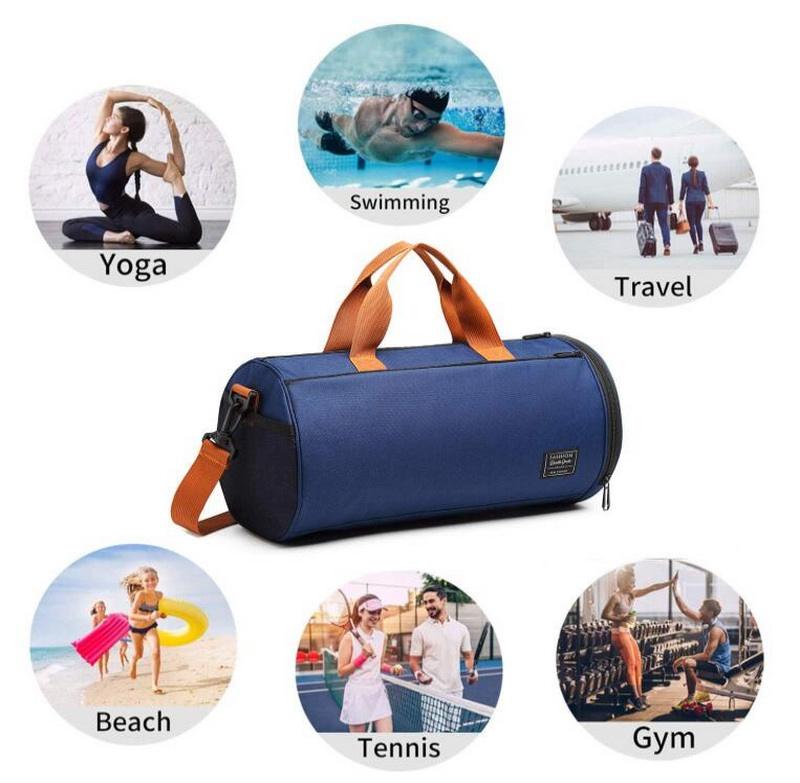 ホット販売ユニセックスポロダッフルバッグ飛行機一晩防水 dyffle ジムバッグ旅行スポーツダッフルバッグ男性のための