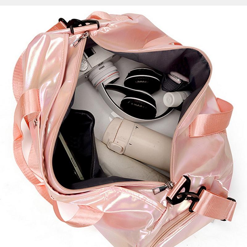 靴コンパートメントが付いている新しい勾配色のジムのダッフルの荷物旅行バッグ