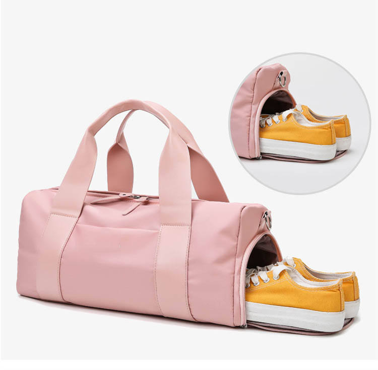 カスタム ロゴ高級スポーツ ジム旅行ダッフル バッグ防水靴ポケット付き高品質ダッフル バッグ