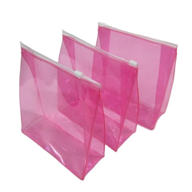 卸売防水透明カスタム サイズ化粧バッグ化粧品 pvc バッグ