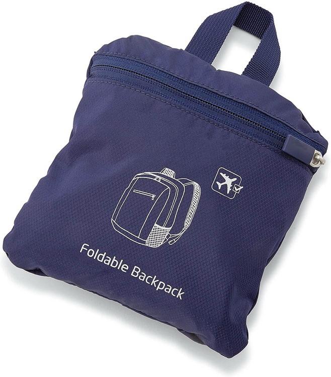 多機能折りたたみバックパック簡単に折りたためる防水折りたたみ式旅行バッグ卸売パッカブル リュックサック