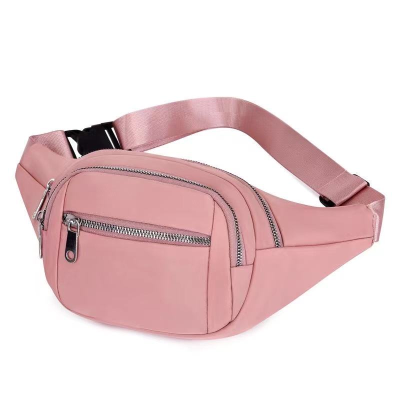 卸売 600D 頑丈な毎日の使用女の子ウエスト バッグ マルチ ポケット ファッション防水女性チェスト バッグ