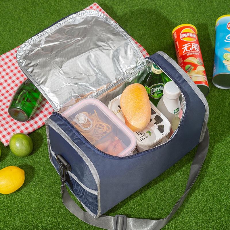 ピクニックのための熱使用の日本式の絶縁されたより涼しい袋の昼食袋